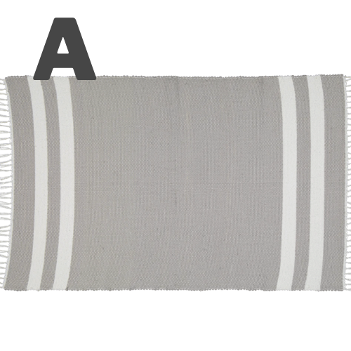 Large Rug or Carpet • Handwoven • Cotton