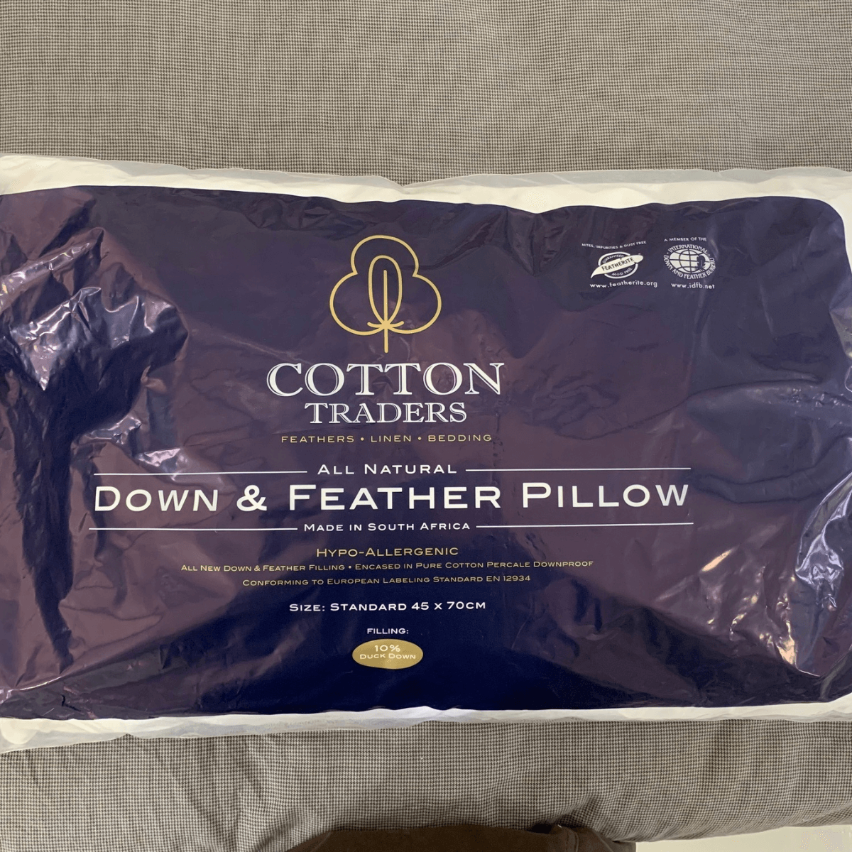 Pillow Inner • Goose Down • Hypo-Allergenic • Feather and Down