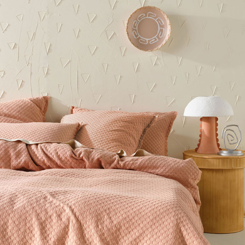 Duvet Cover • Textured • Racquelle • 100% Pure Cotton Waffle Weave - Image 2