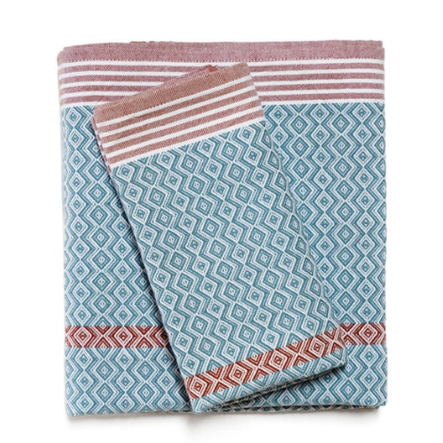 Beach Towel • Geometric • Flat Weave • 100% Cotton - Image 8