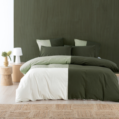 Duvet Cover • Large Patch • Calypso • 100% Cotton